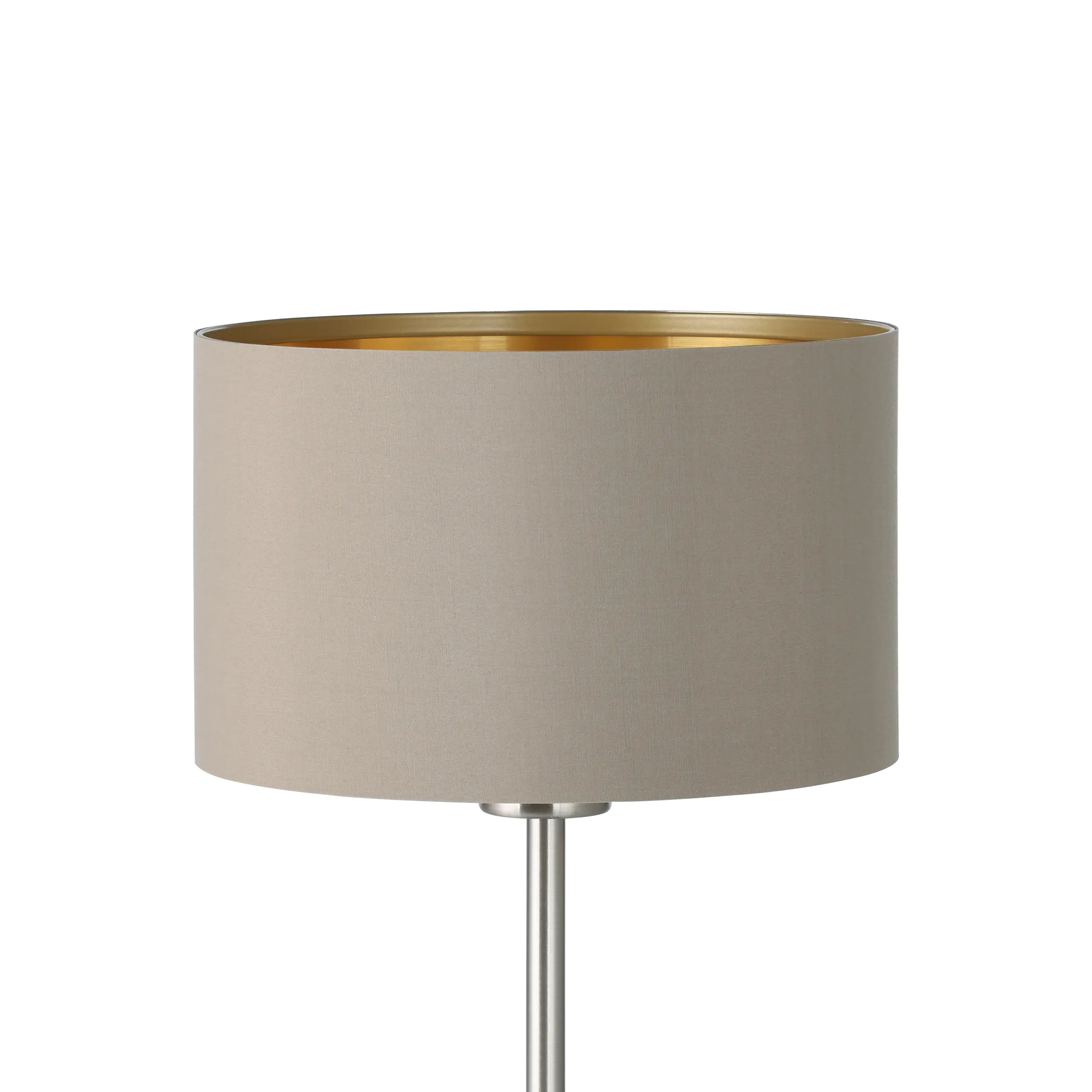 MASERLO Gold Fabric Shade Table Lamp - Image 3