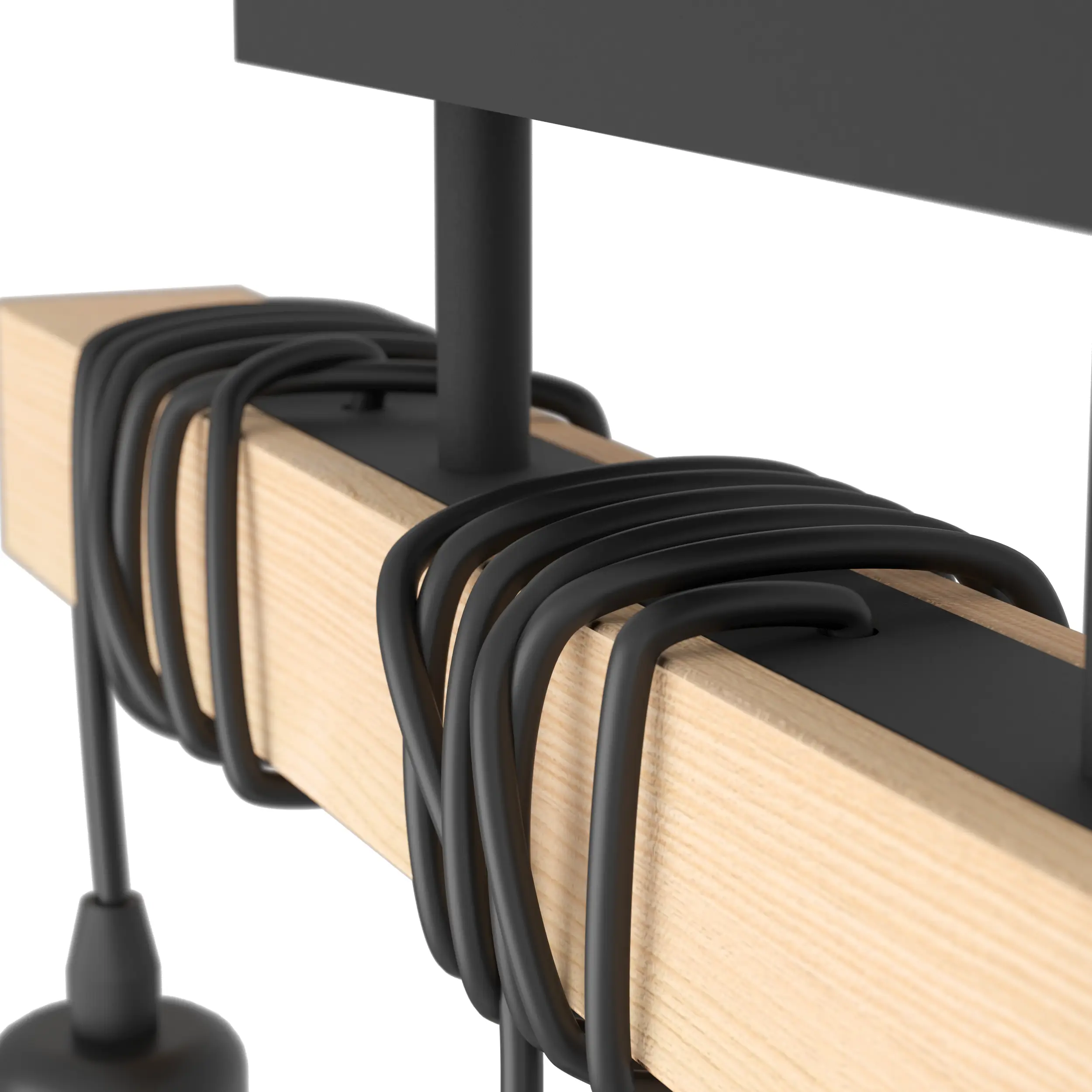 TOWNSHEND 3‑Light Semi‑Flush Ceiling Light - Image 2