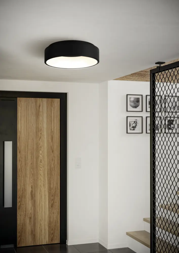 MARGHERA 2 Black Ceiling Lamp - Image 2