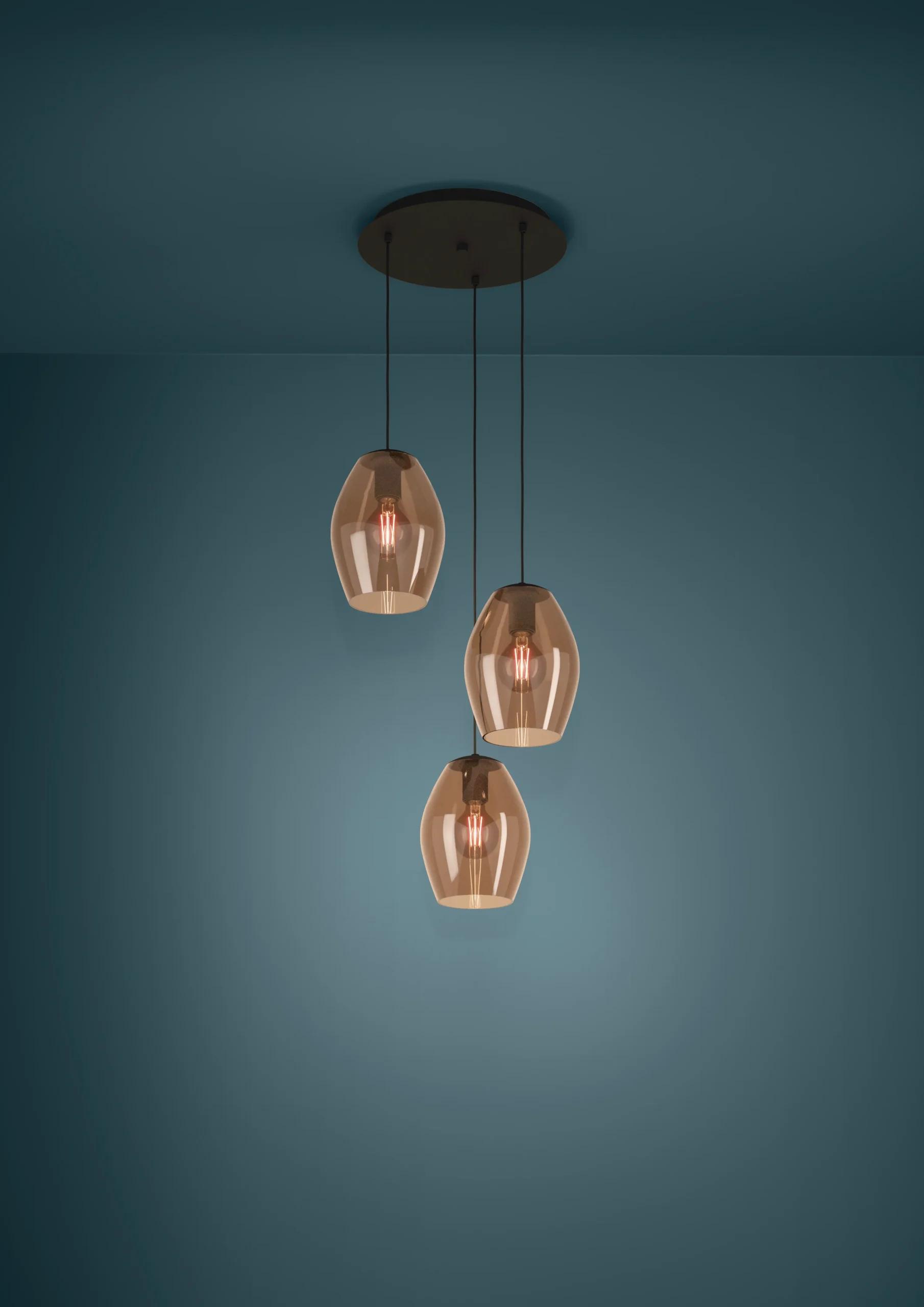 ESTANYS1 3‑Lamp Pendant Lamp