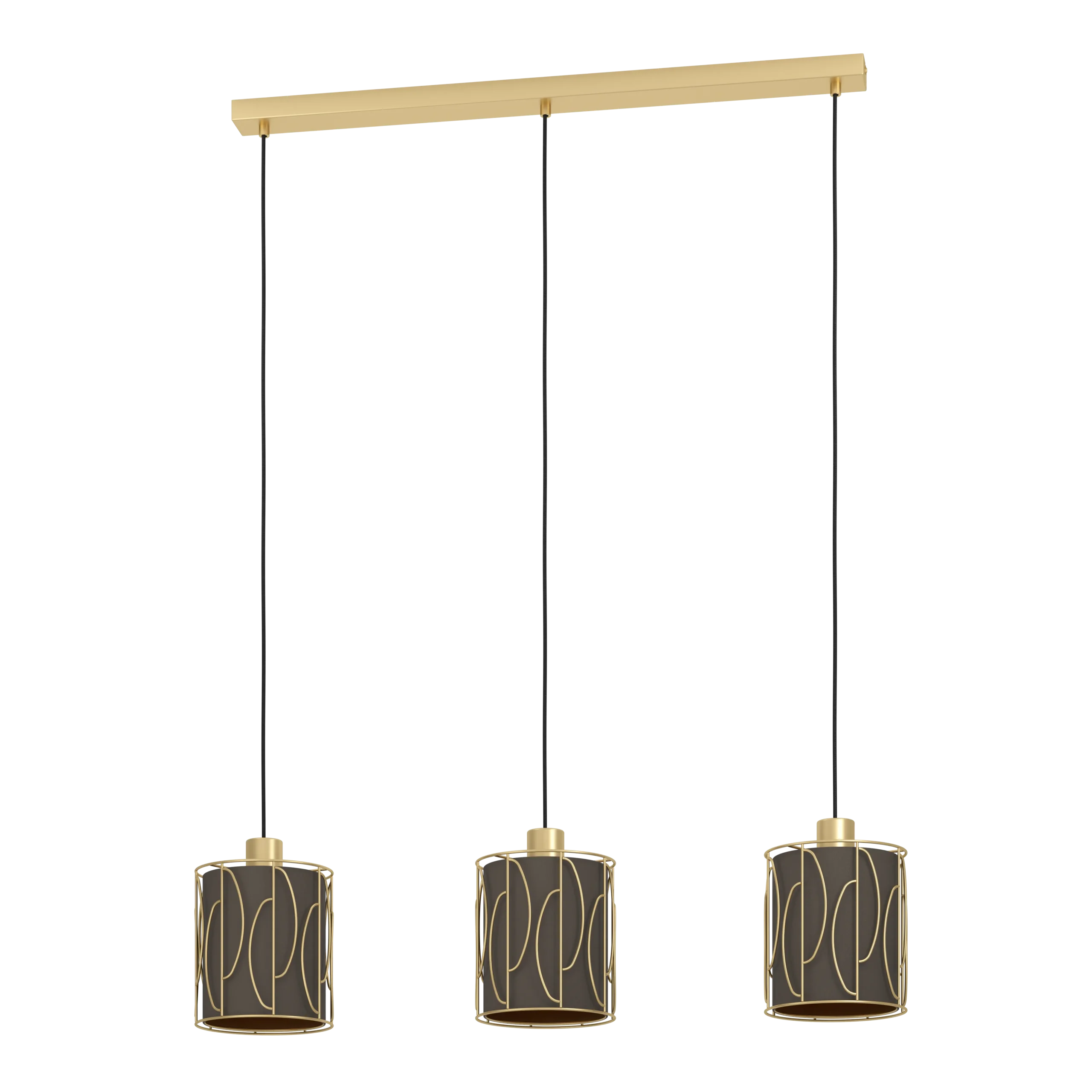 Corojal 3‑Lamp E27 Pendant Lamp