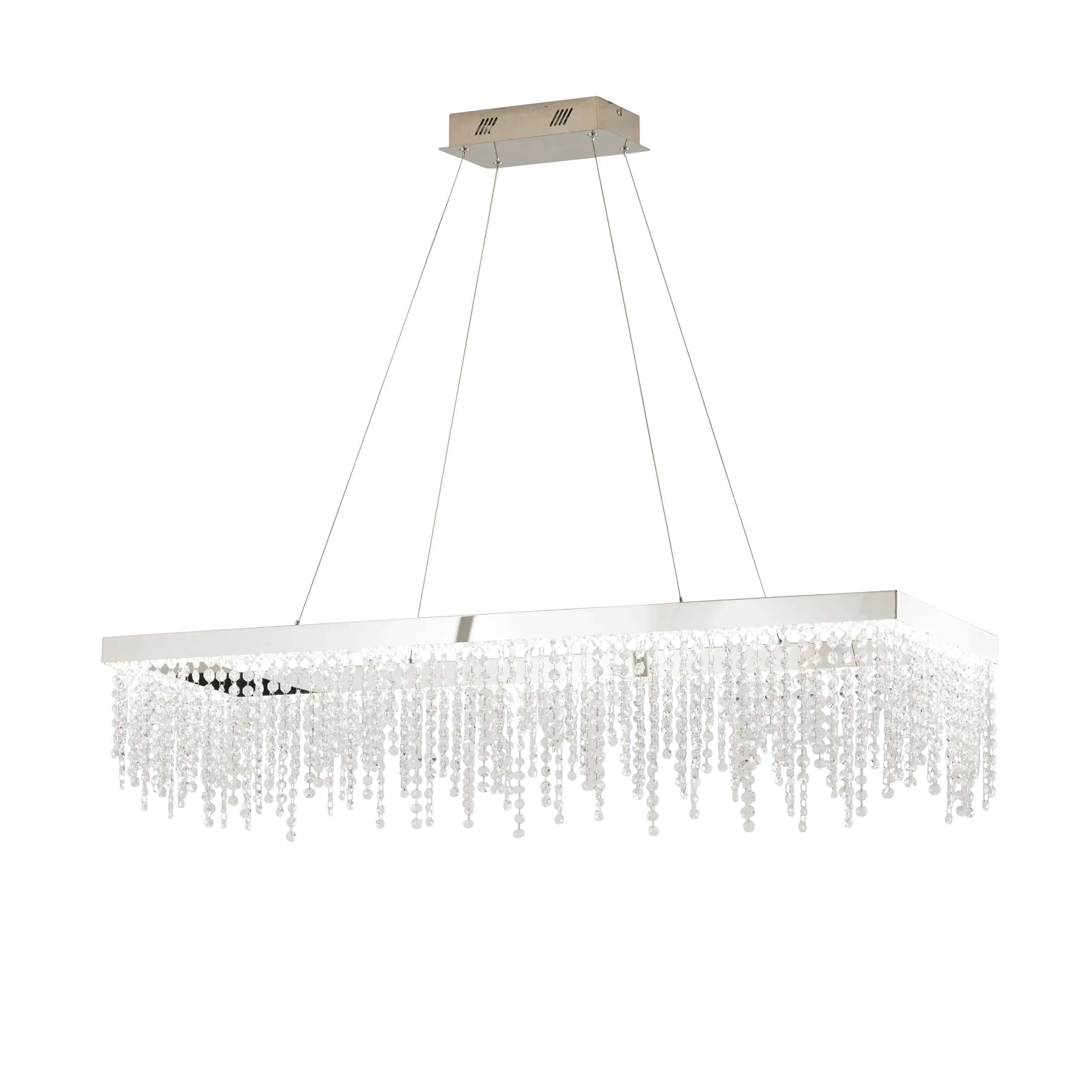 ANTRLAO Chrome LED Pendant Lamp - Image 6