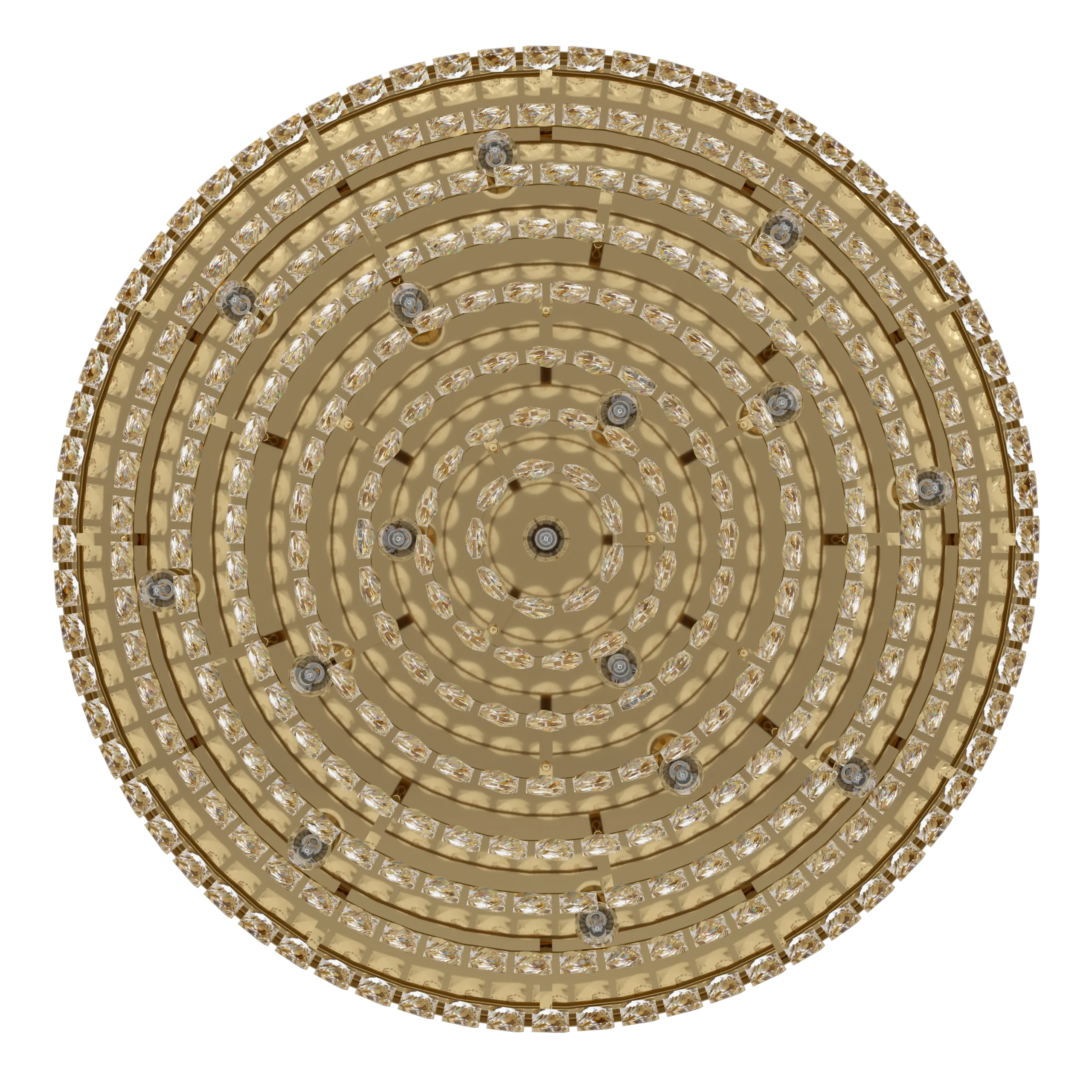 VALPARAISO Gold Ceiling Lamp - Image 2