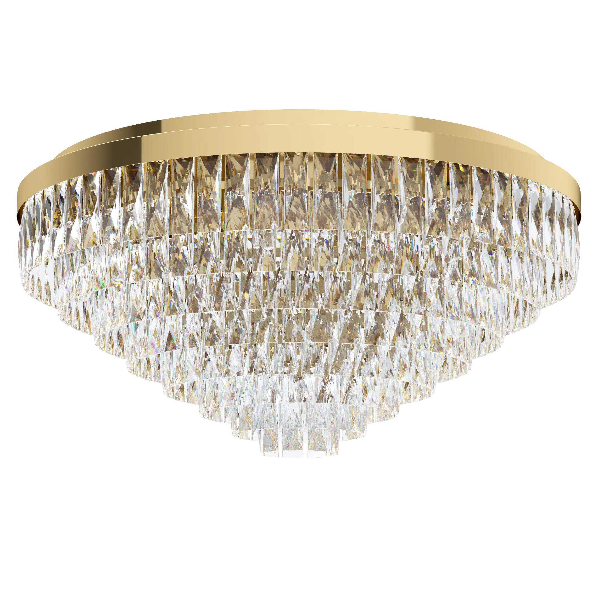 VALPARAISO Gold Ceiling Lamp - Image 3