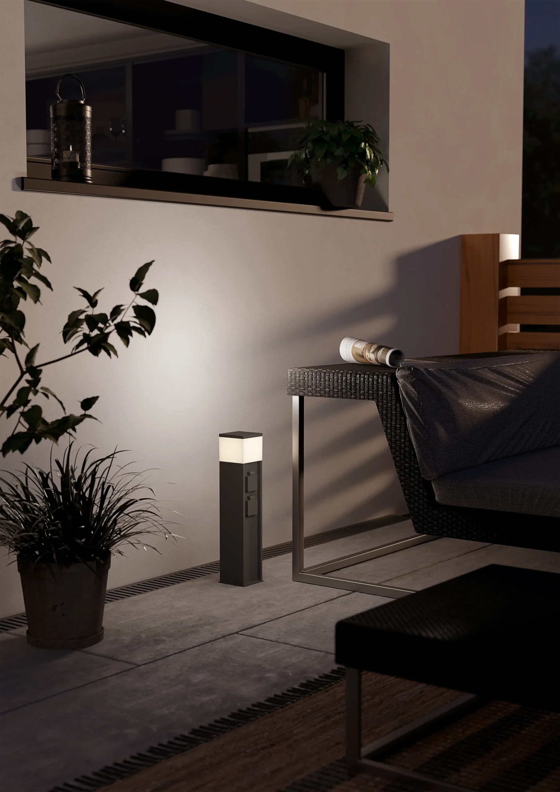 PARK 5 Outdoor Socket & Light Pillar