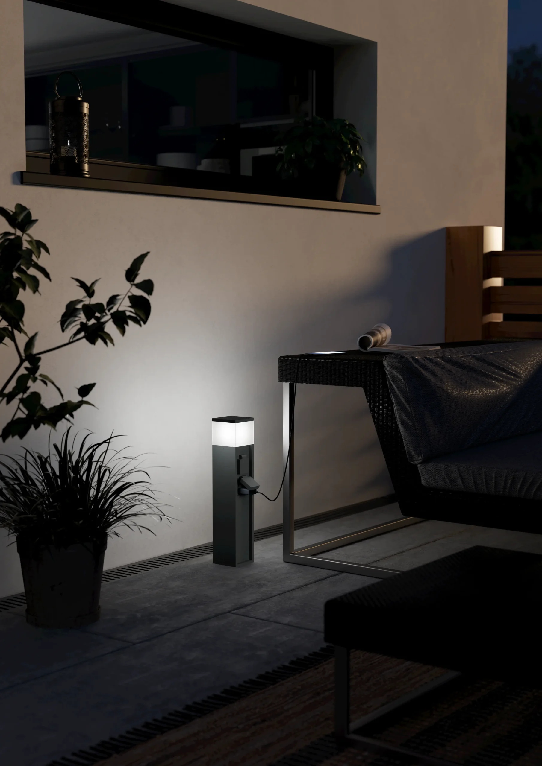 PARK 5 Outdoor Socket & Light Pillar - Image 3