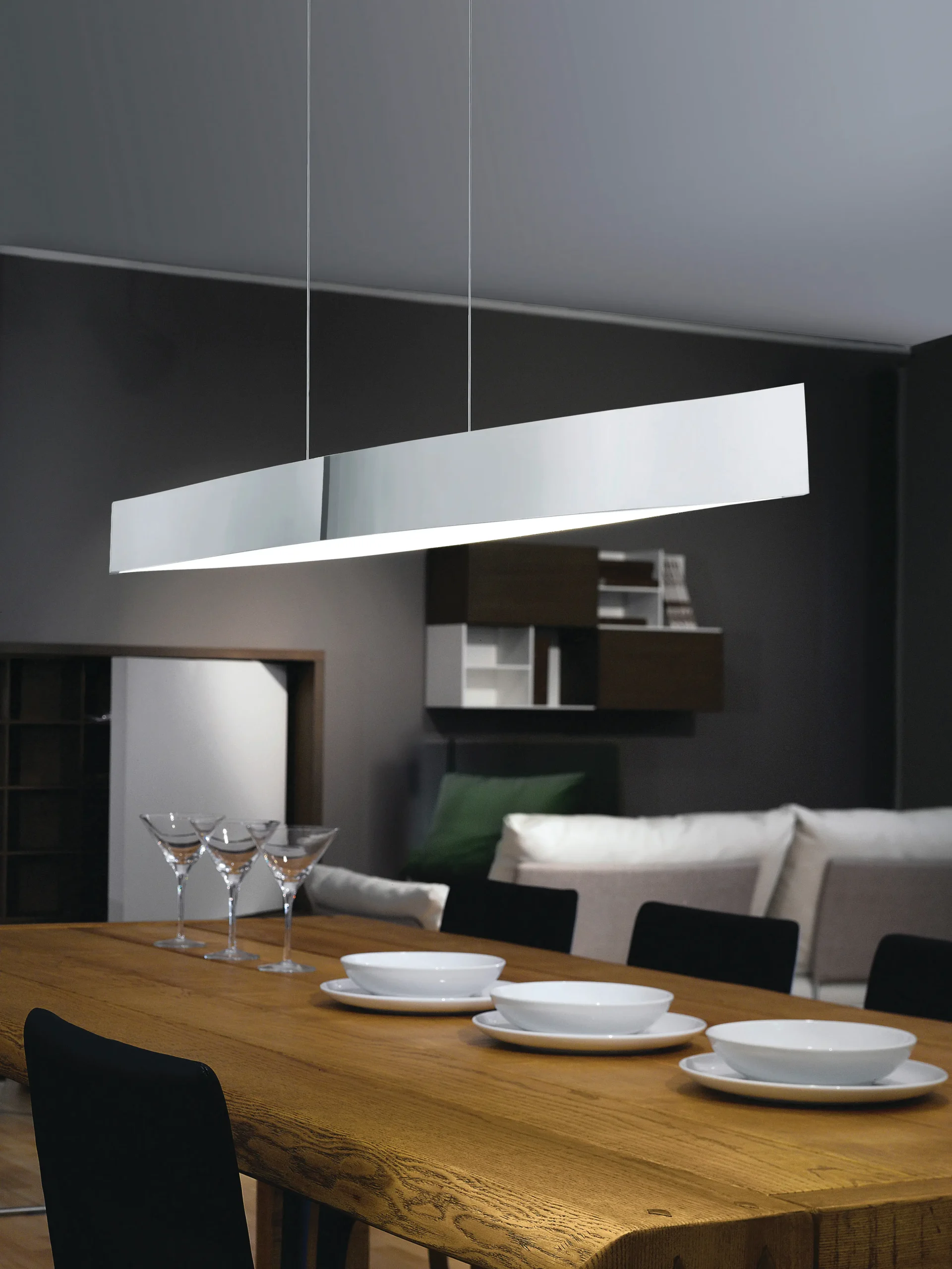 FORNES Grey Pendant-Lamp