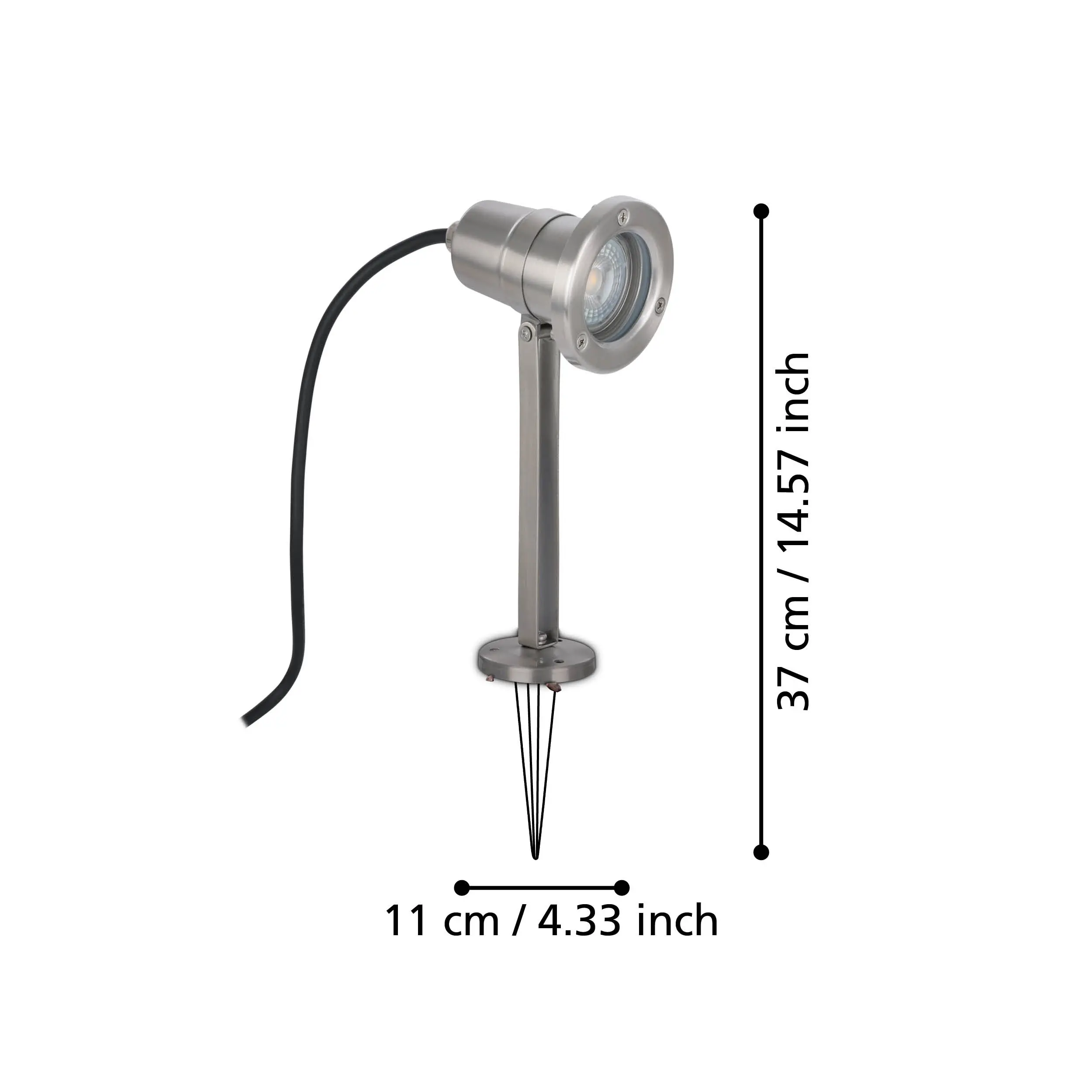 NEMA Stainless‑Steel Outdoor GU10 Ground‑SPIKE Spotlight - Image 4