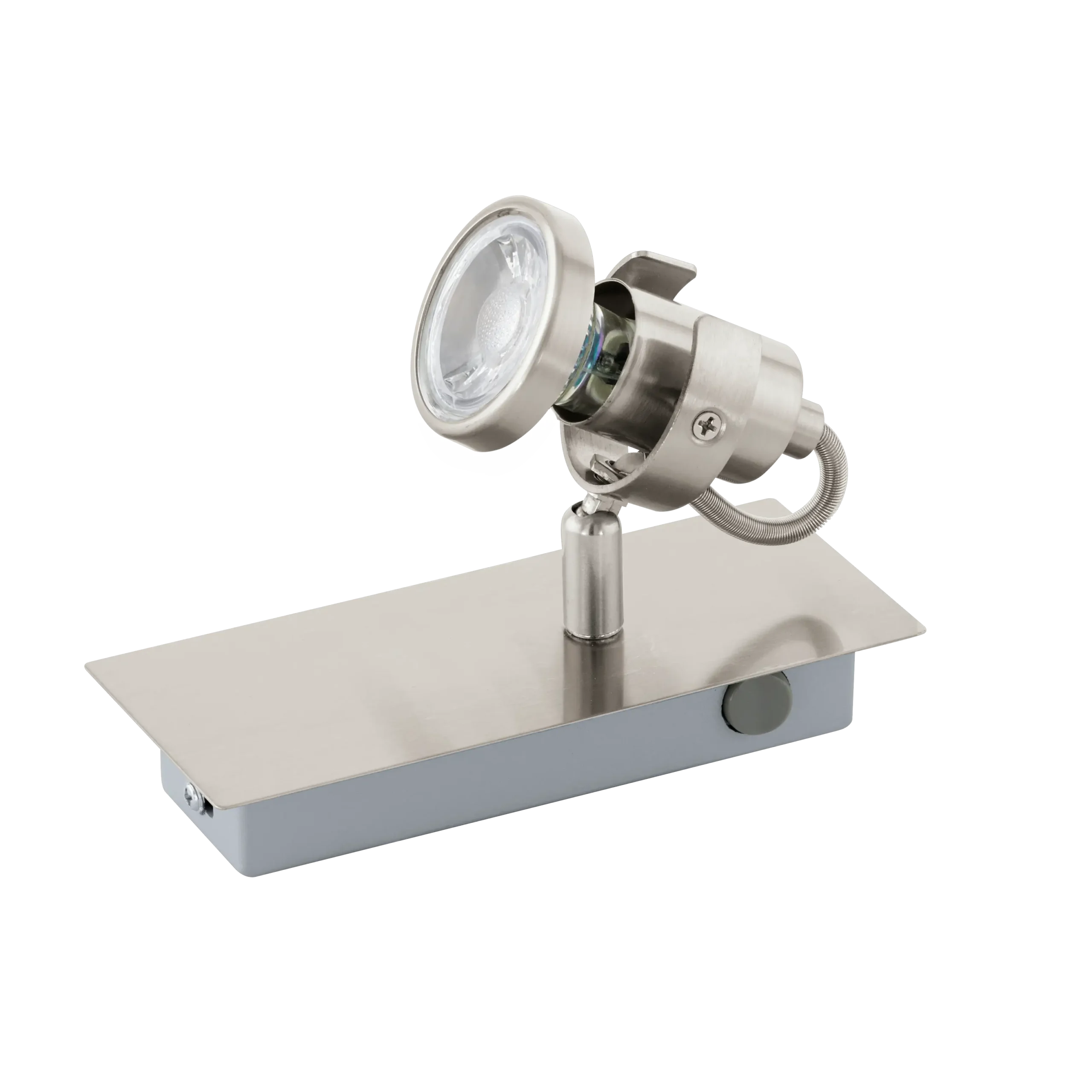 TUKON 3 Satin‑Nickel LED GU10 Wall Spotlight - Image 2