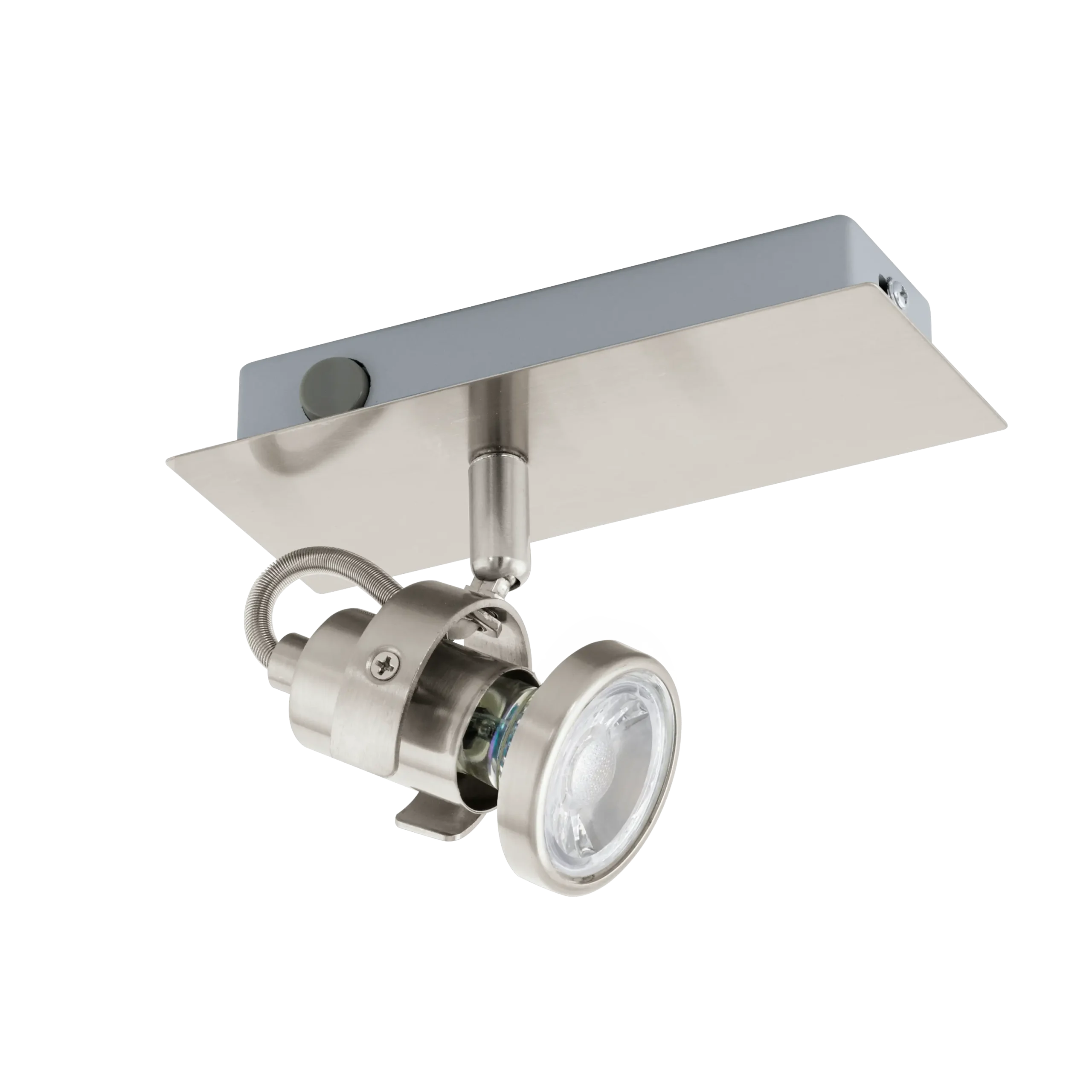 TUKON 3 Satin‑Nickel LED GU10 Wall Spotlight - Image 3