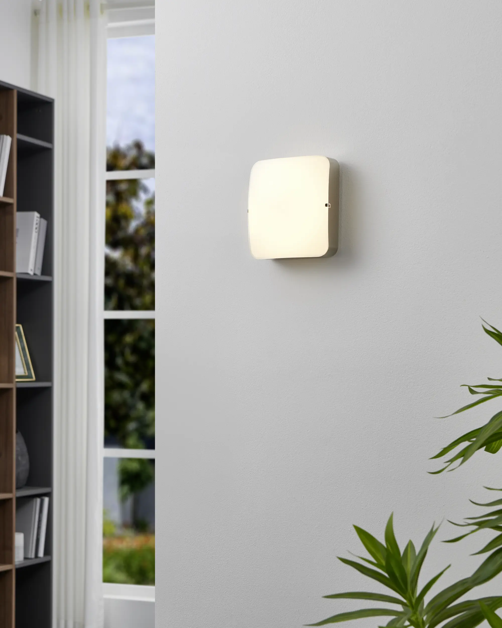 CUPELLA Satin-Nickel LED Wall & Ceiling Light