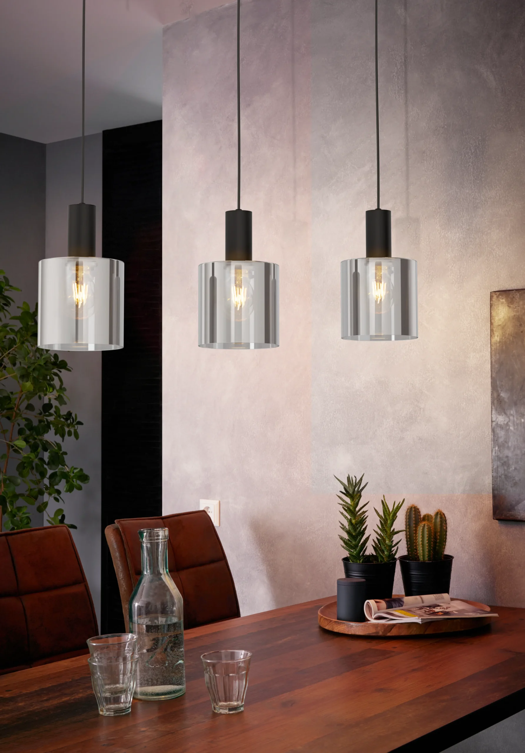 GOROSIBA 3‑Lamp Pendant