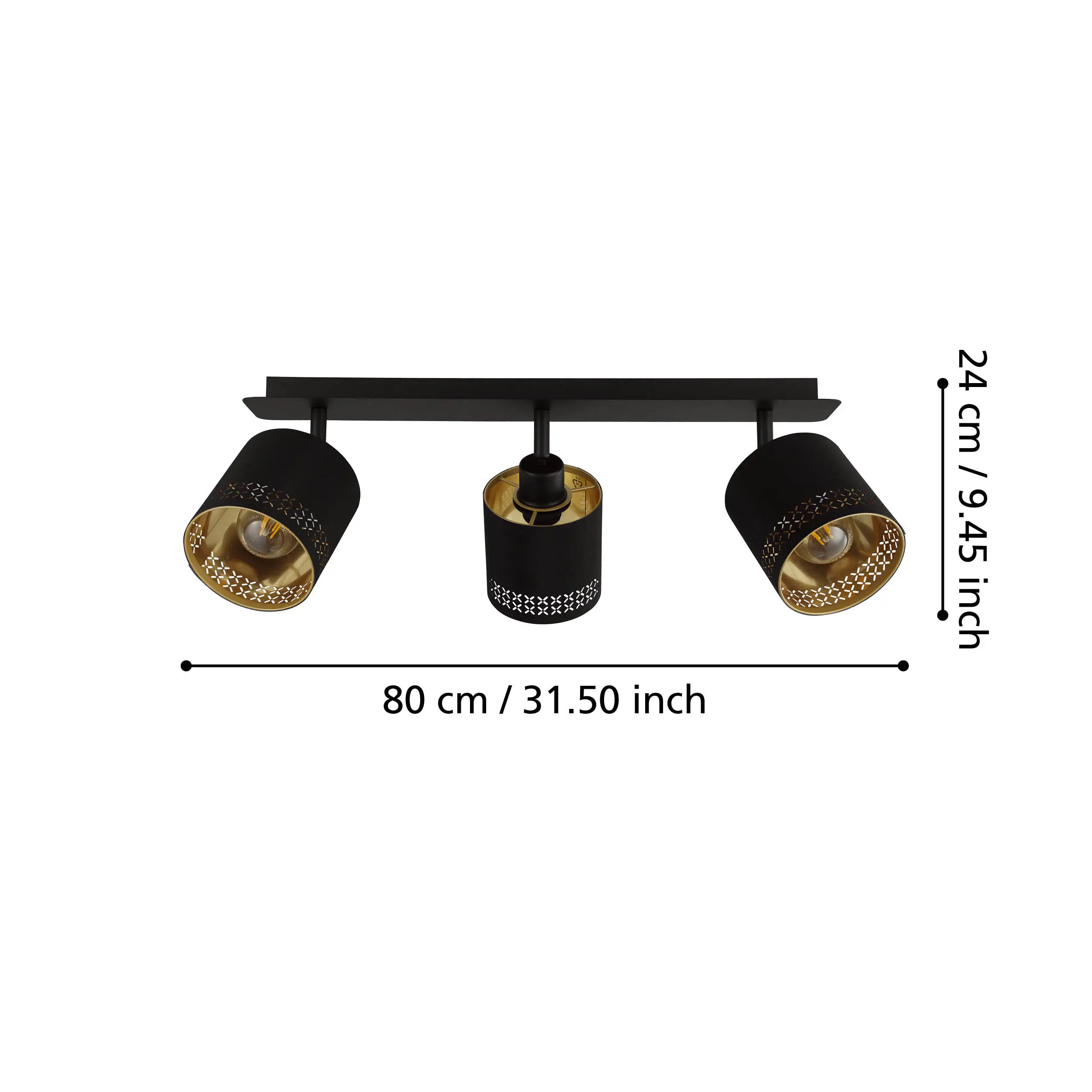 ESTEPERRA LED Adjustable 4-Light Spot Ceiling Fixture - Image 3