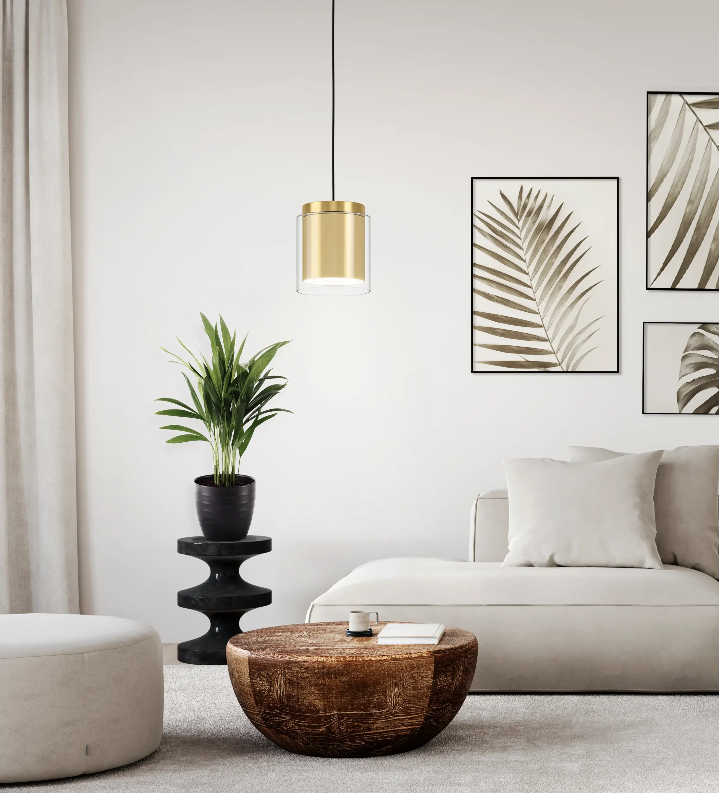 Lagunitas 3‑Lamp Pendant Lamp - Image 3