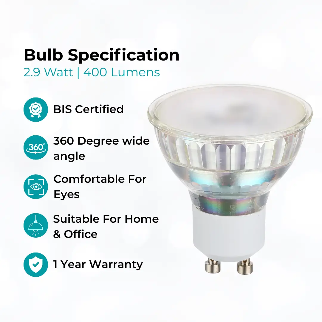GU10 BIN-PIN LED BULB. - Image 3