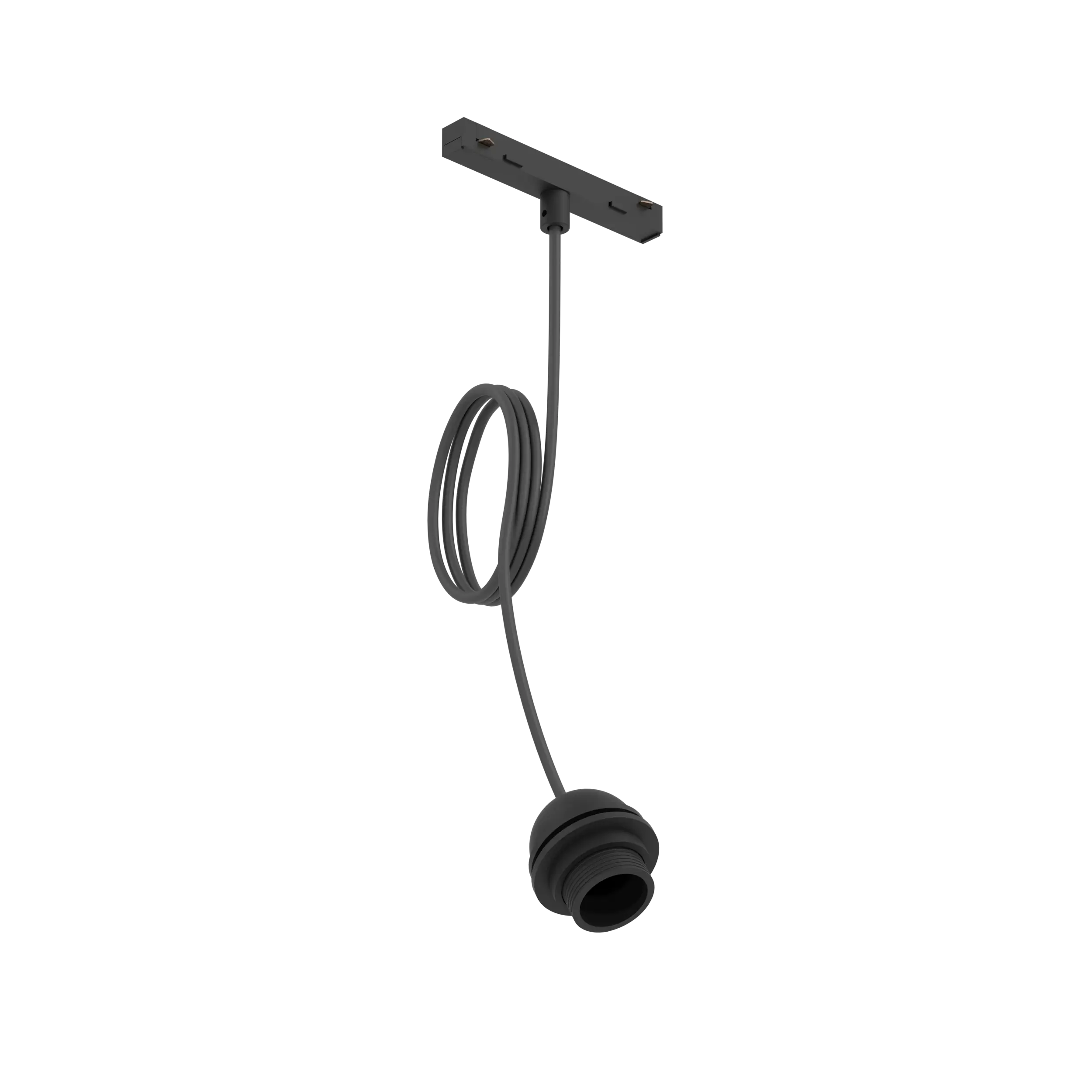 EASYT E27 Adapter – Track System Accessory (Black, Plastic)