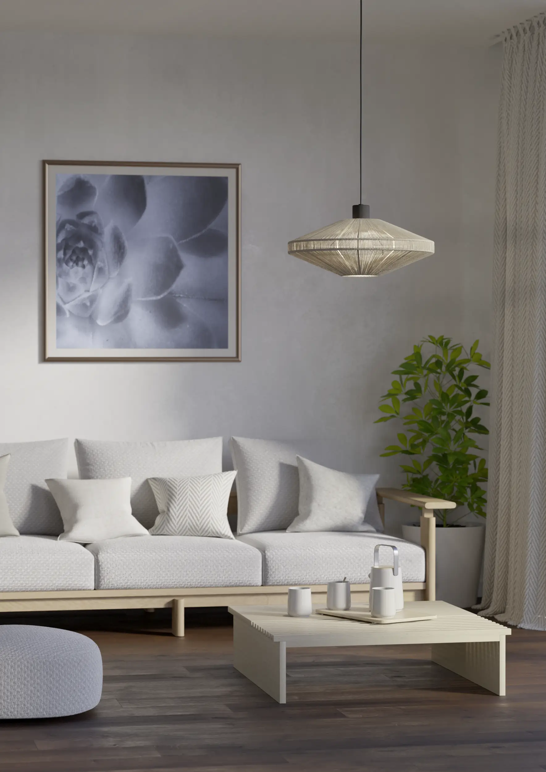 MIDSUMER Black Pendant Lamp